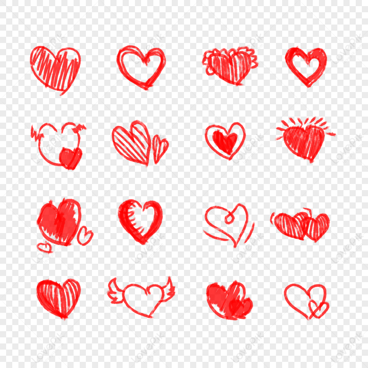 Love Heart Icon PNG Images With Transparent Background | Free Download ...