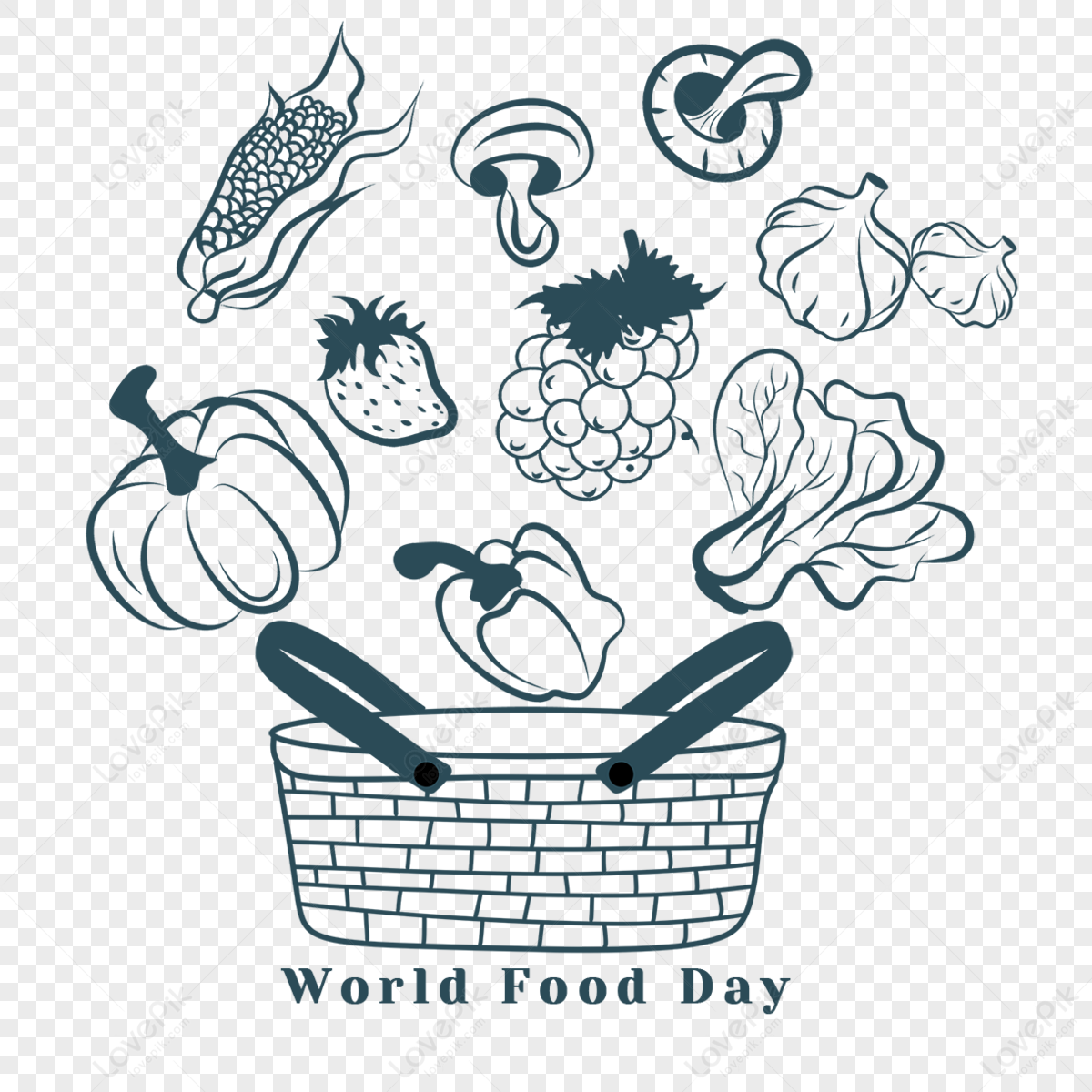 World Food Day Drawing Sketch Fruits Stock Vector (Royalty Free) 1311257324  | Shutterstock