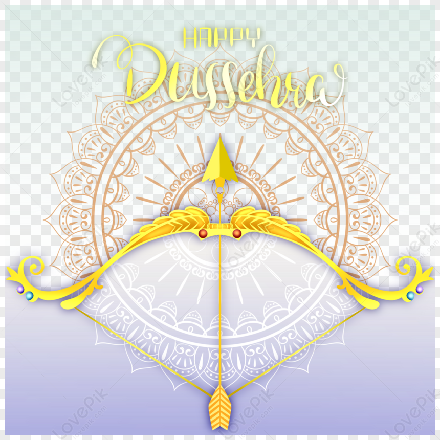 Indian Dussehra Festival Bow And Arrow Elements,color,tradition PNG