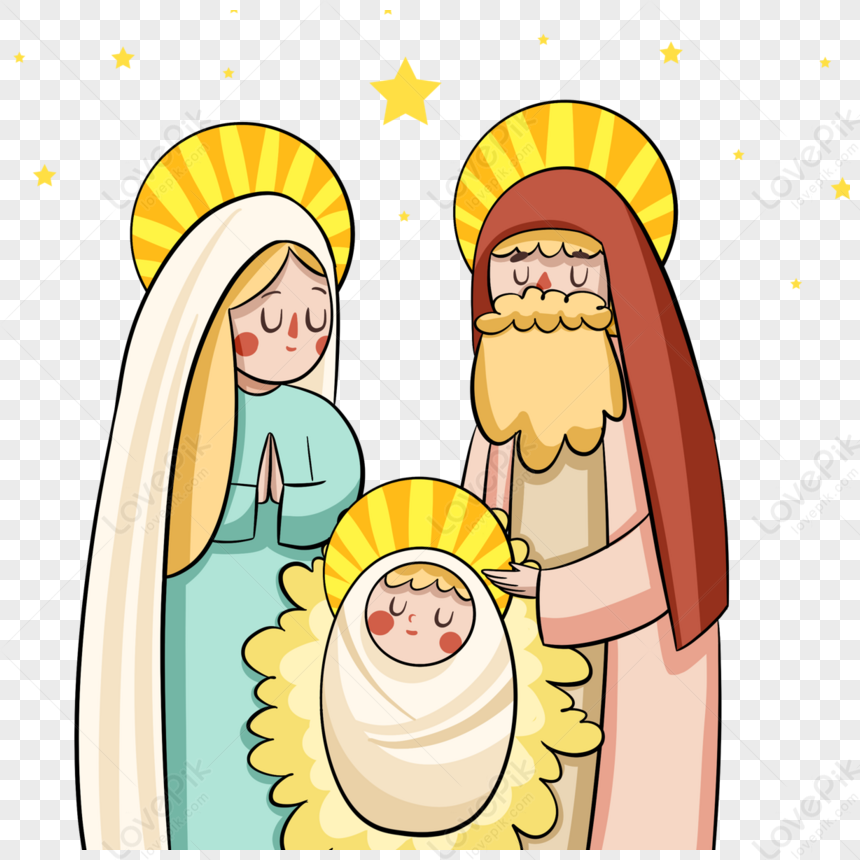 Nativity Of Jesus Color Nativity Elements,holi,spiritual PNG Image Free ...