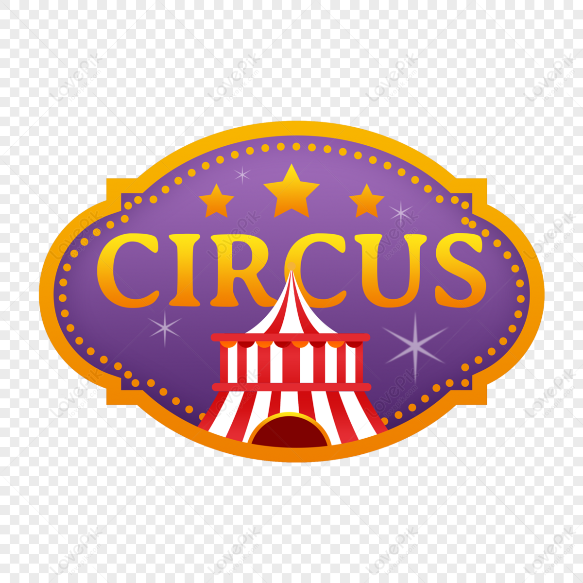 Purple Circus Signature Striped Tent,admission,marquee,flag Free PNG ...