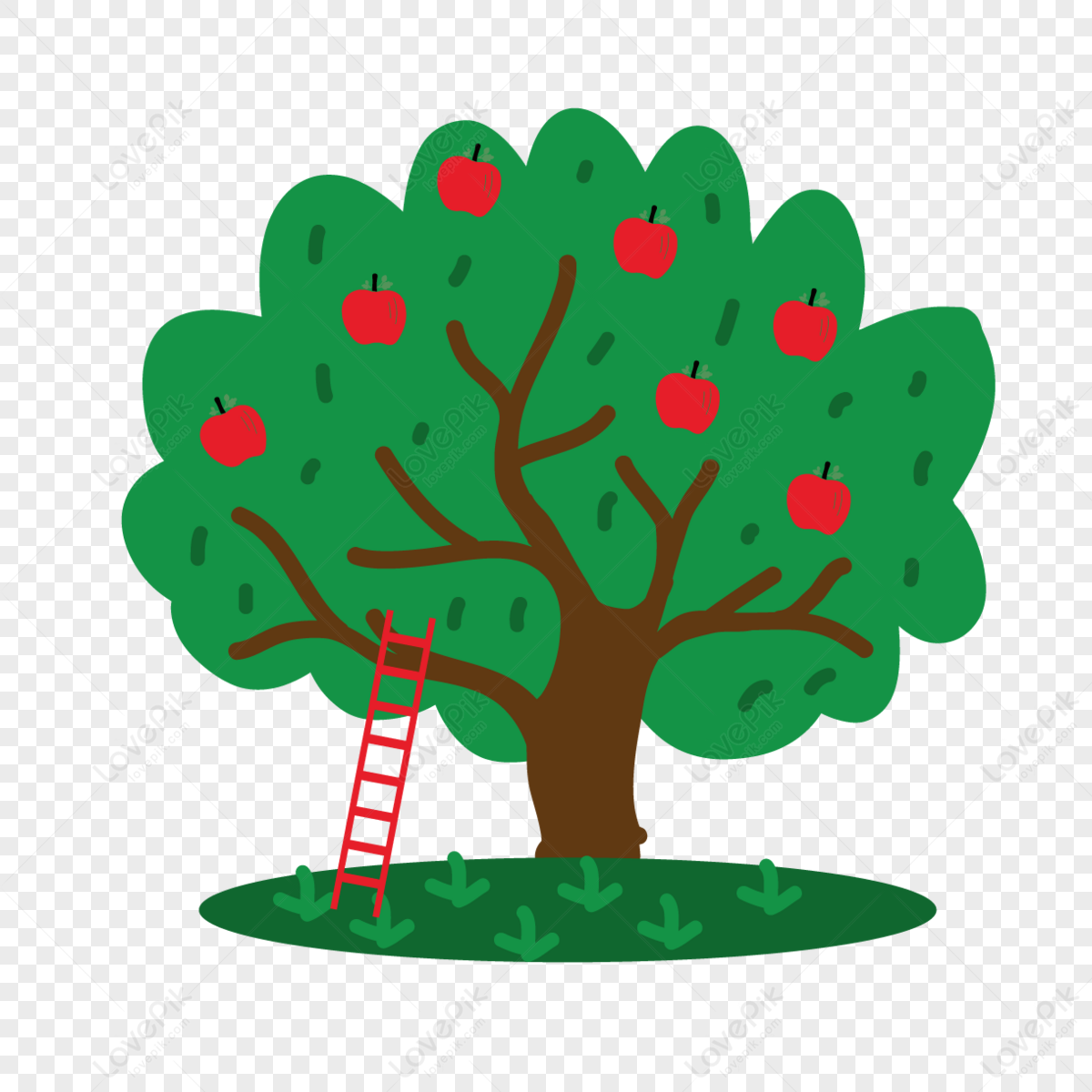 Green Apple Tree PNG Images With Transparent Background | Free Download ...