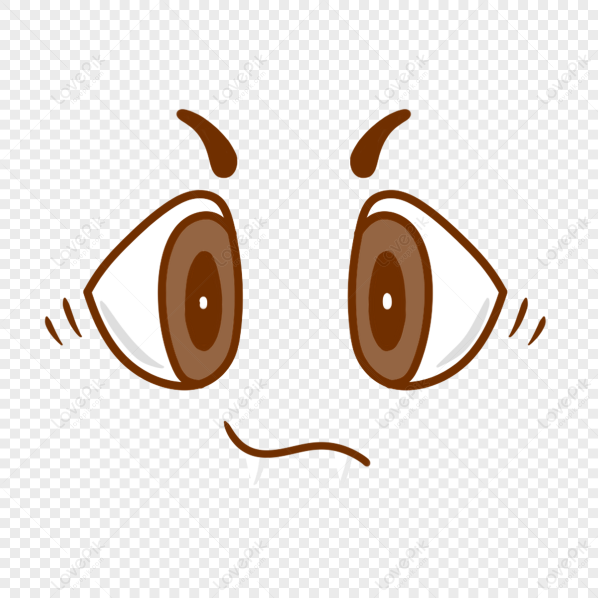 Big Brown Eyes PNG Images With Transparent Background | Free Download ...