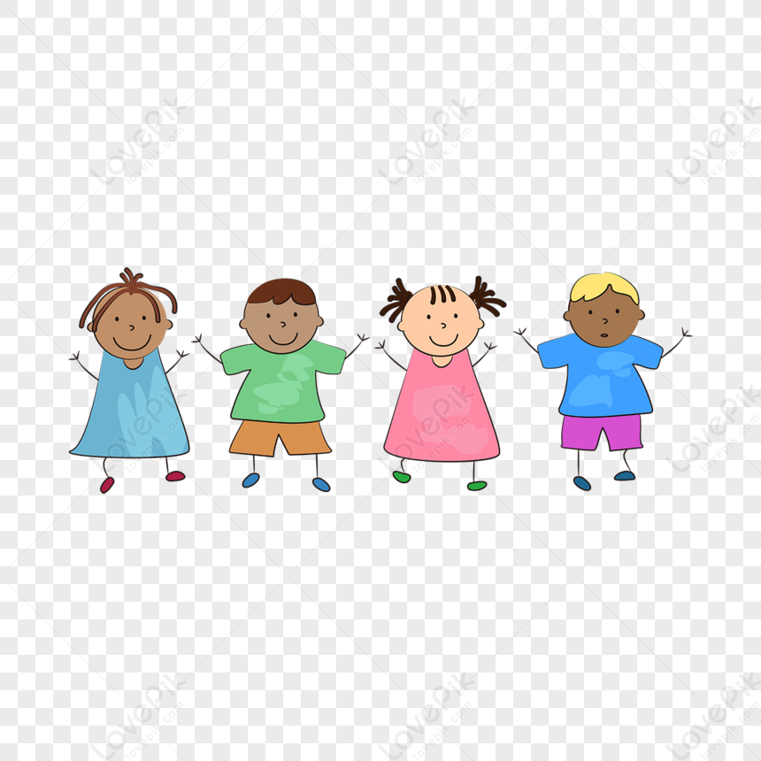 Cute Vector Stick Figure Cartoon Children Clipart Children Clipart ...