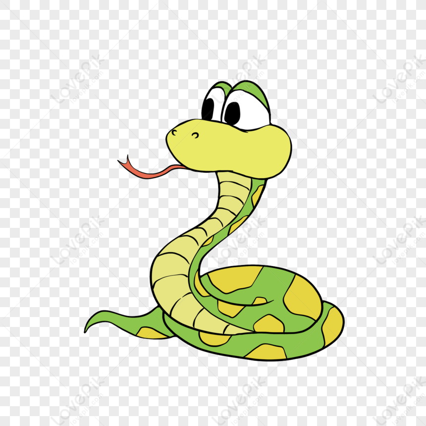 Cyan Snake Clipart Hand Drawn Stickers,green,map PNG Picture And ...