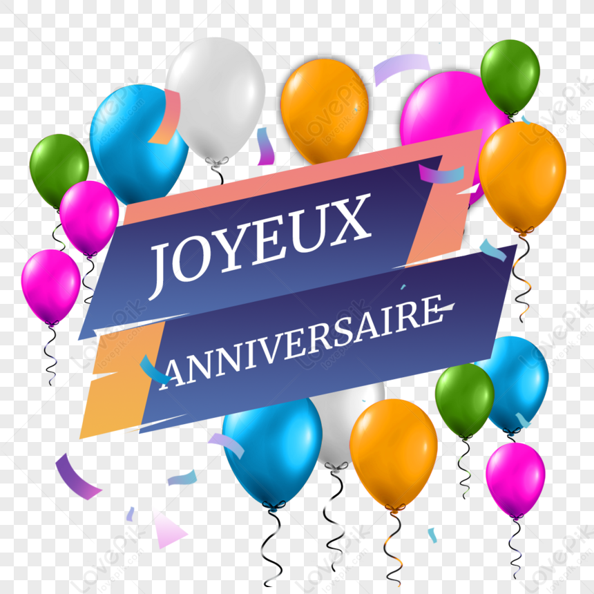 Biglietto Di Auguri Francese Con Palloncini Colorati,palloncino Di  Carta,evento PSD Immagine Gratis, Grafica download su Lovepik