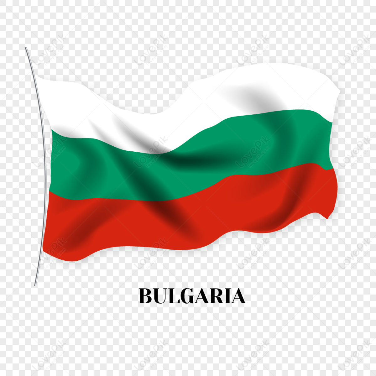 Bulgaria Flag (Heavy Duty Nylon Flag)