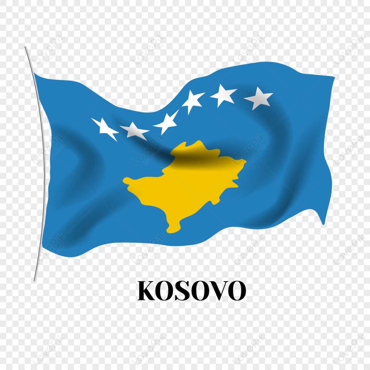 Flag Of Kosovo png images