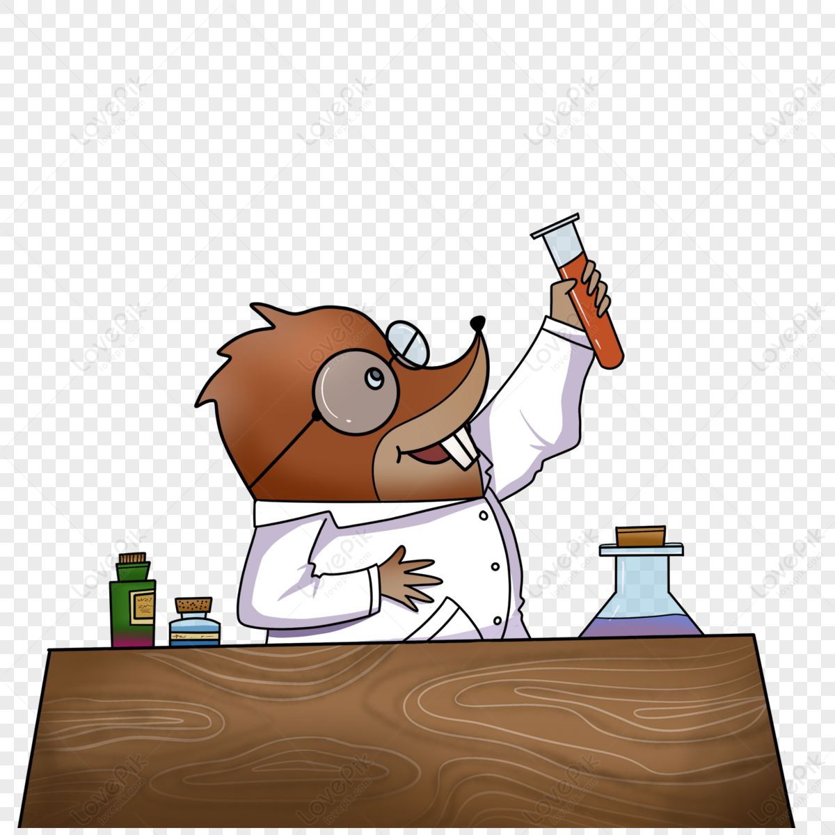 Hand Drawn Cute Mole Day Elements,glass,glasses PNG Picture And Clipart ...