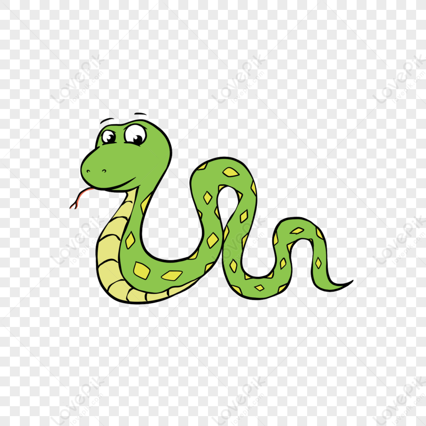 Hand Drawn Cute Snake Clipart,cartoon Snake,cartoon Hand Drawn,cute ...