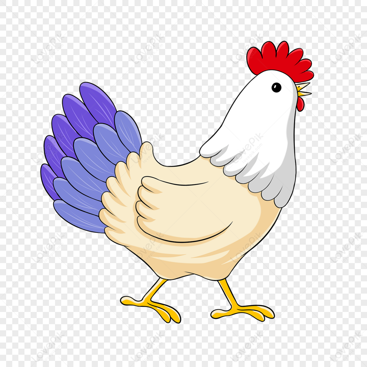 Walking Chicken Images, HD Pictures For Free Vectors Download - Lovepik.com