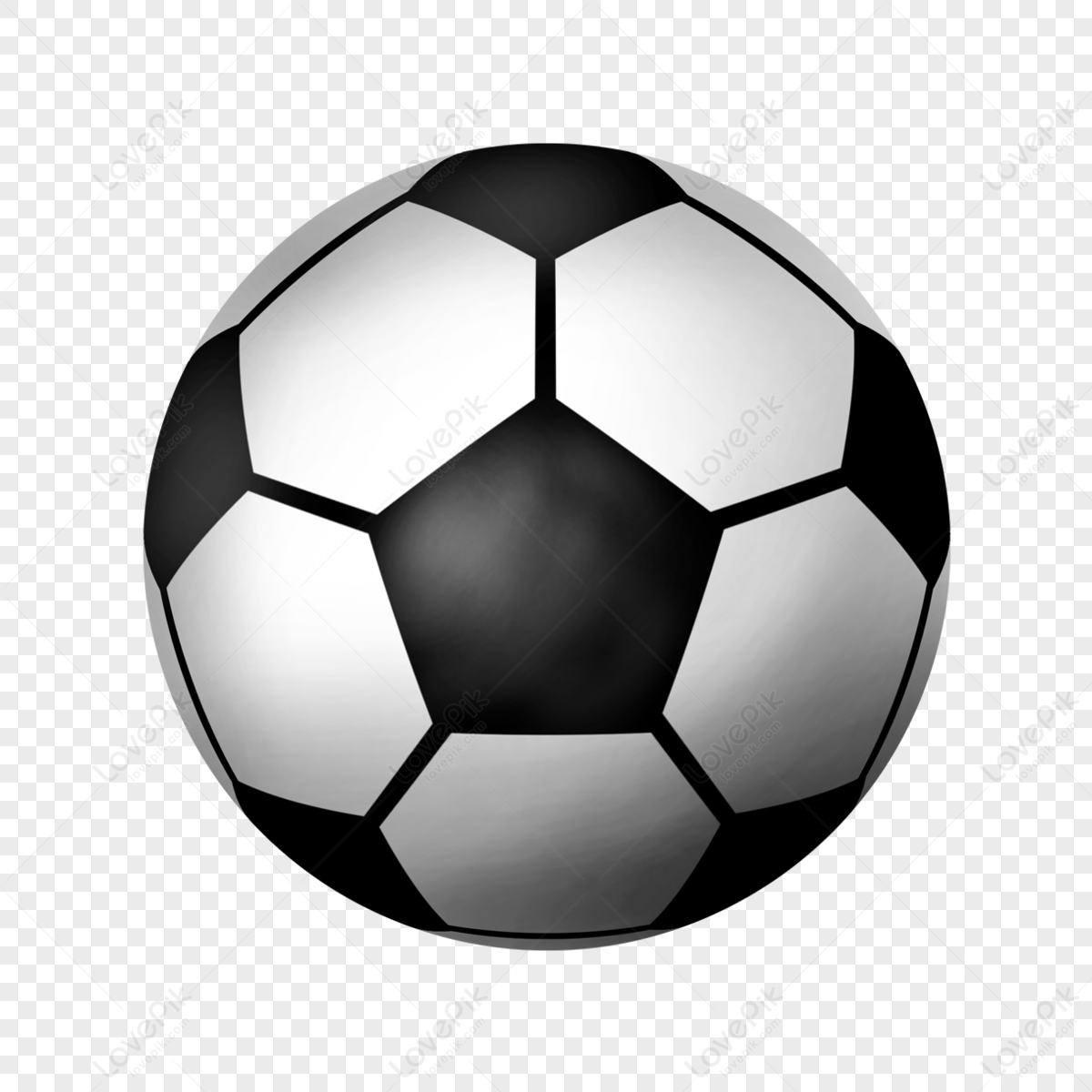 Realistic Pentagonal Football,football Sports,rule,white PNG Image And ...