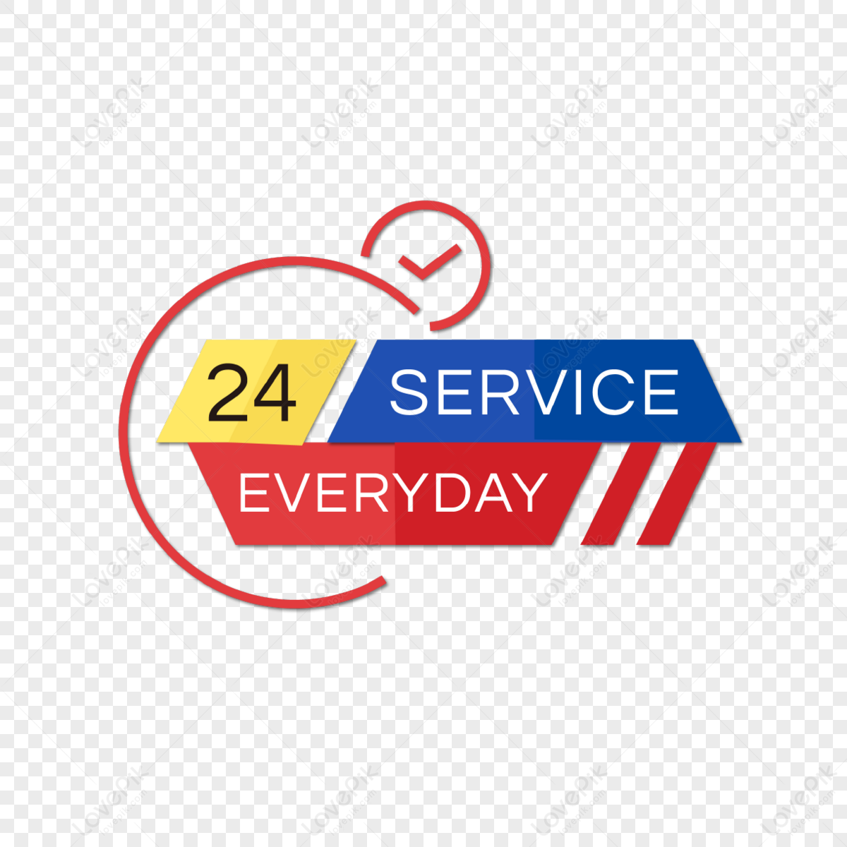 24x7 Service Everyday vector design 22659480 Vector Art at Vecteezy