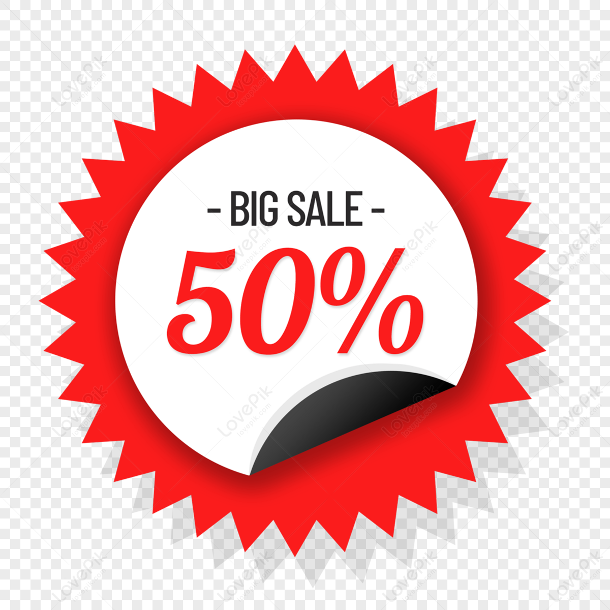 50 off sale design 40 percent special discount Vector Image