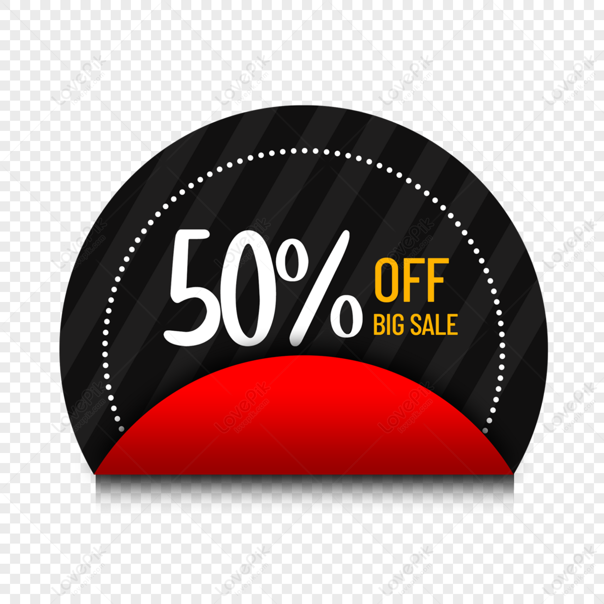 Special offer 50 percent discount design Vector Image