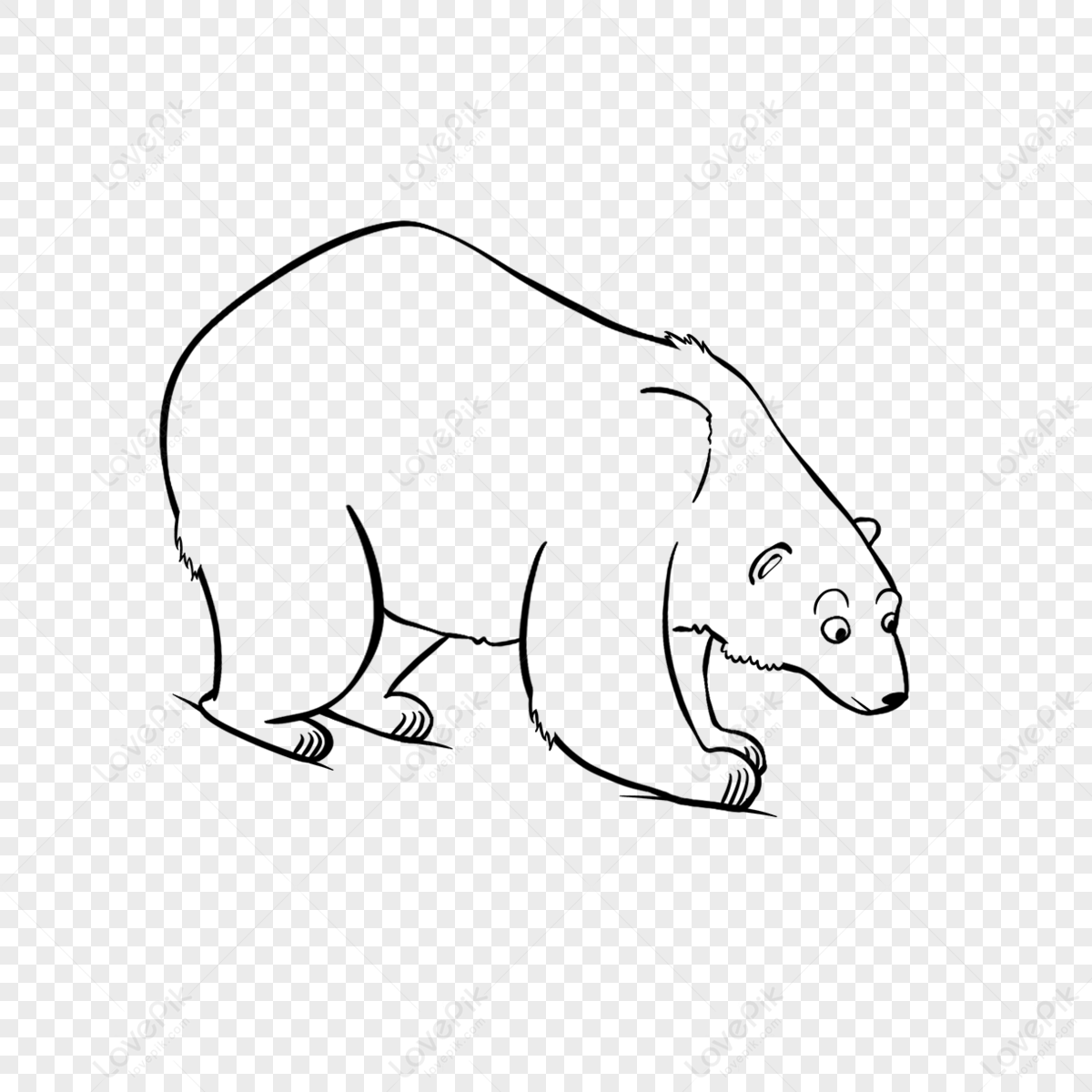 Bear Clipart Black And White Bear Clipart Black And White,tracing,trace ...