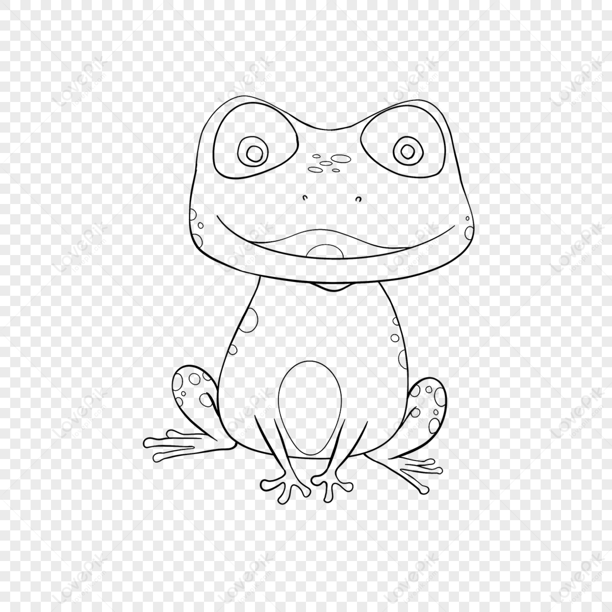 Little Frog Cartoon Image, Small Frog, Cartoon Frog, Frog Anime