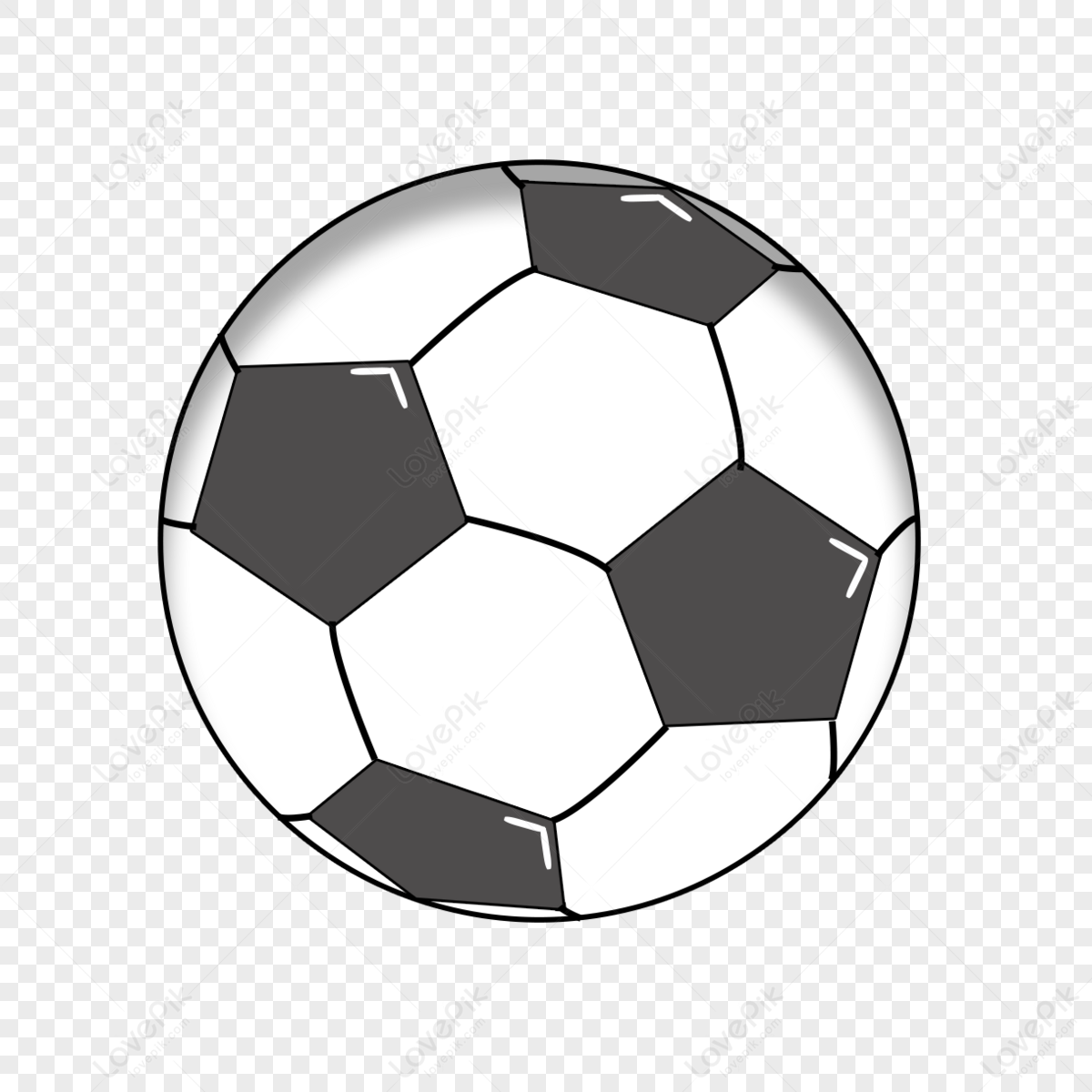 Black And White Football Clip Art,kick,motion Free PNG And Clipart ...