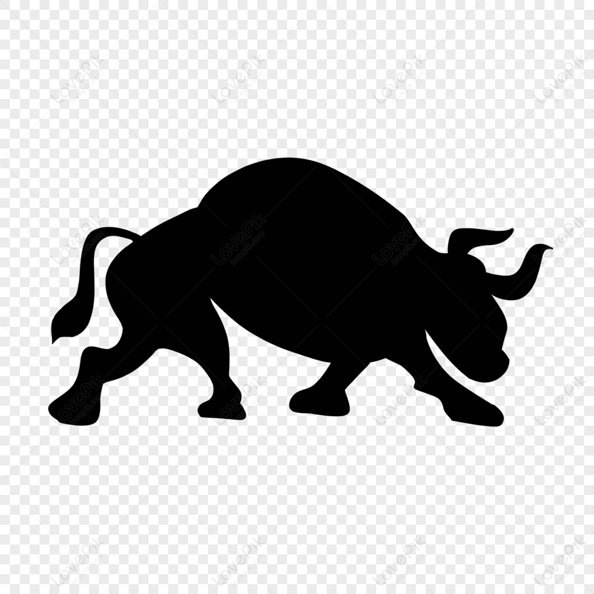 Charging Bull PNG Images With Transparent Background | Free Download On ...