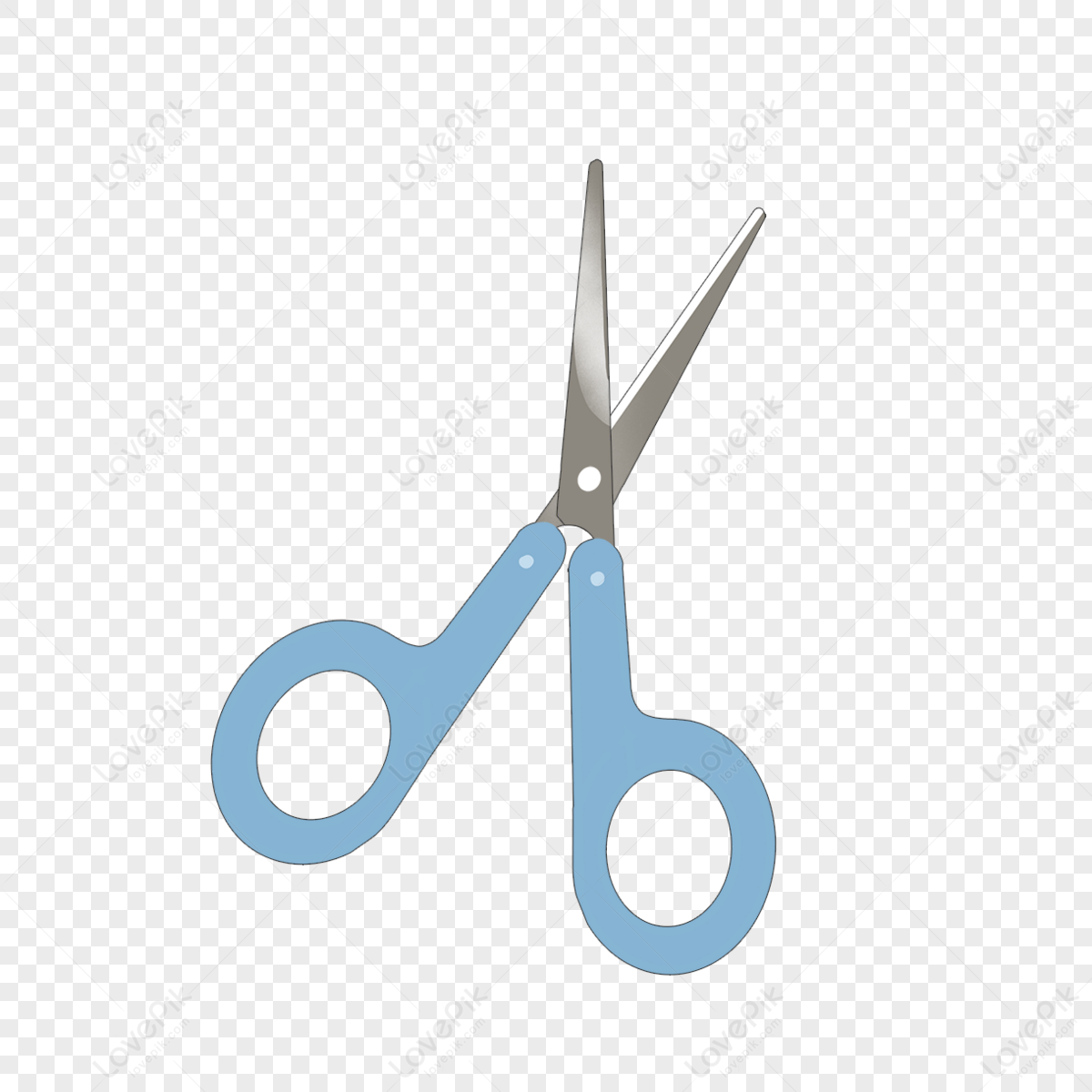 Blue Scissors transparent PNG - StickPNG