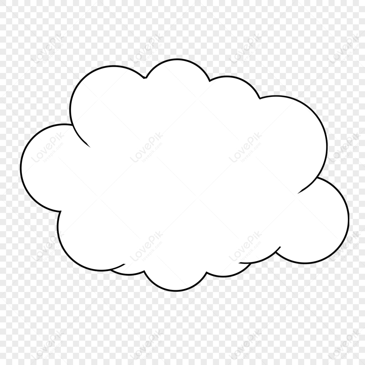 Cute Cloud Clipart PNG Images With Transparent Background | Free ...