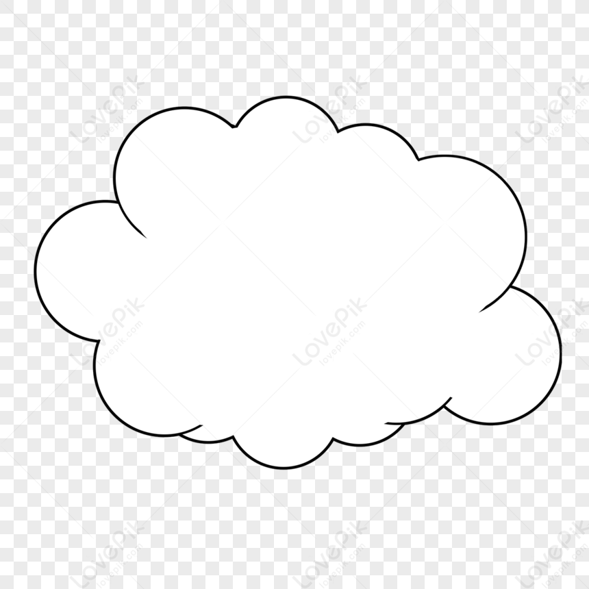 Cartoon Cute Clouds Clipart,irregular Clouds,white Cloud,decorative ...