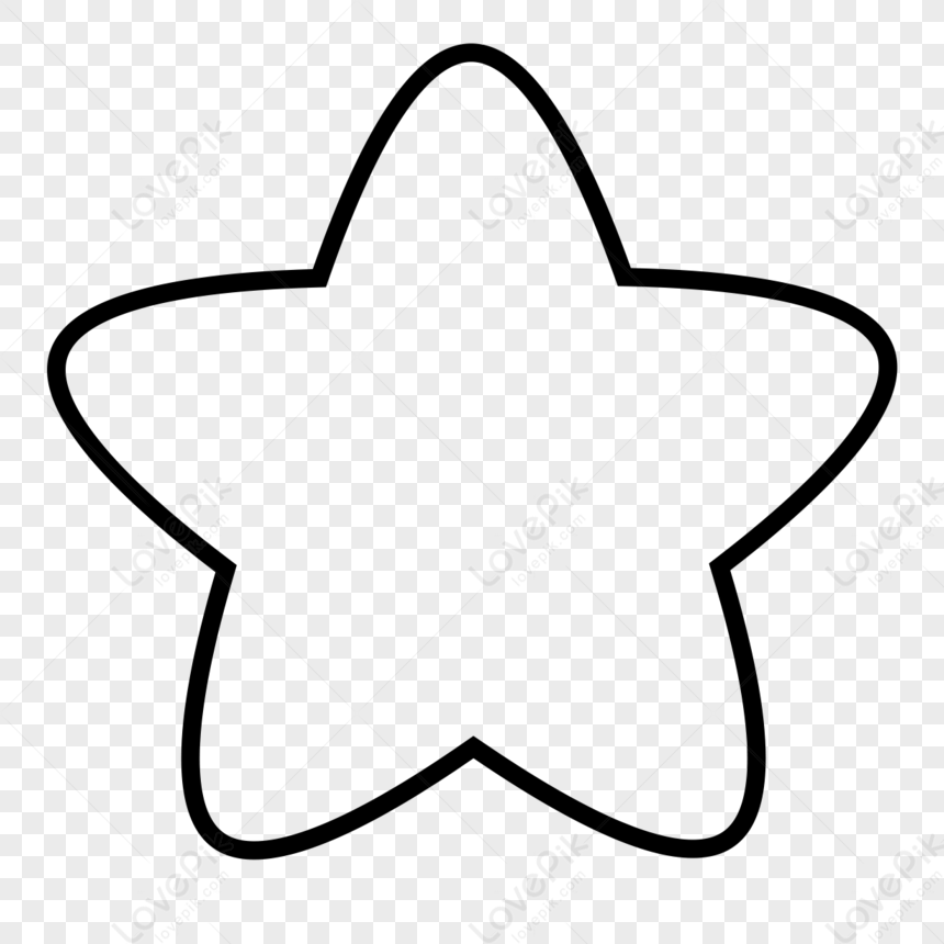 Cute Rough Edged Stars Clip Art,stroke,commonly Used PNG Image Free ...