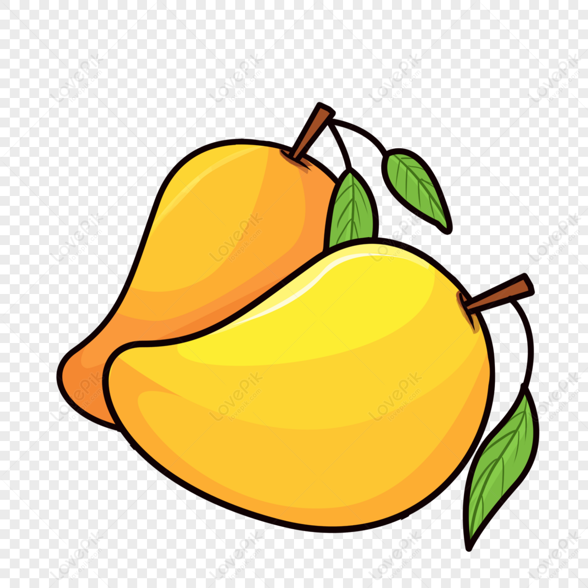 Mango Art PNG Images With Transparent Background | Free Download On Lovepik