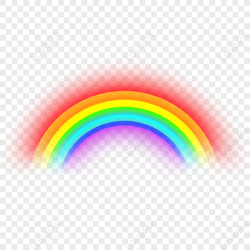 Fantasy Gradient Rainbow Clipart PNG Hd Transparent Image And Clipart ...