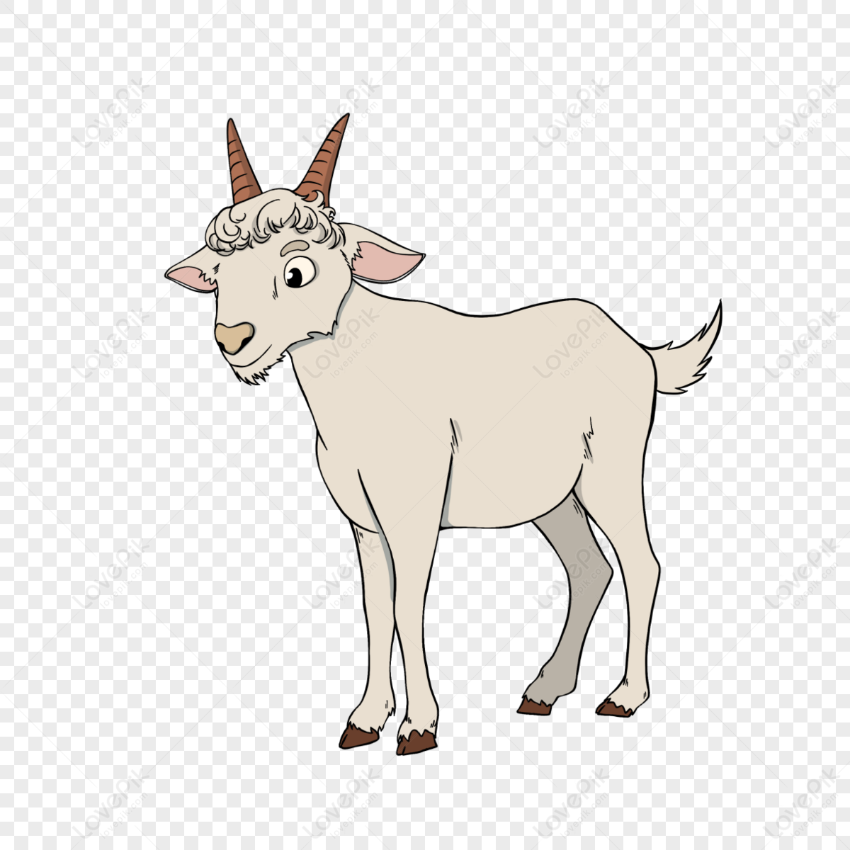 Anime chibi goat demon on Craiyon