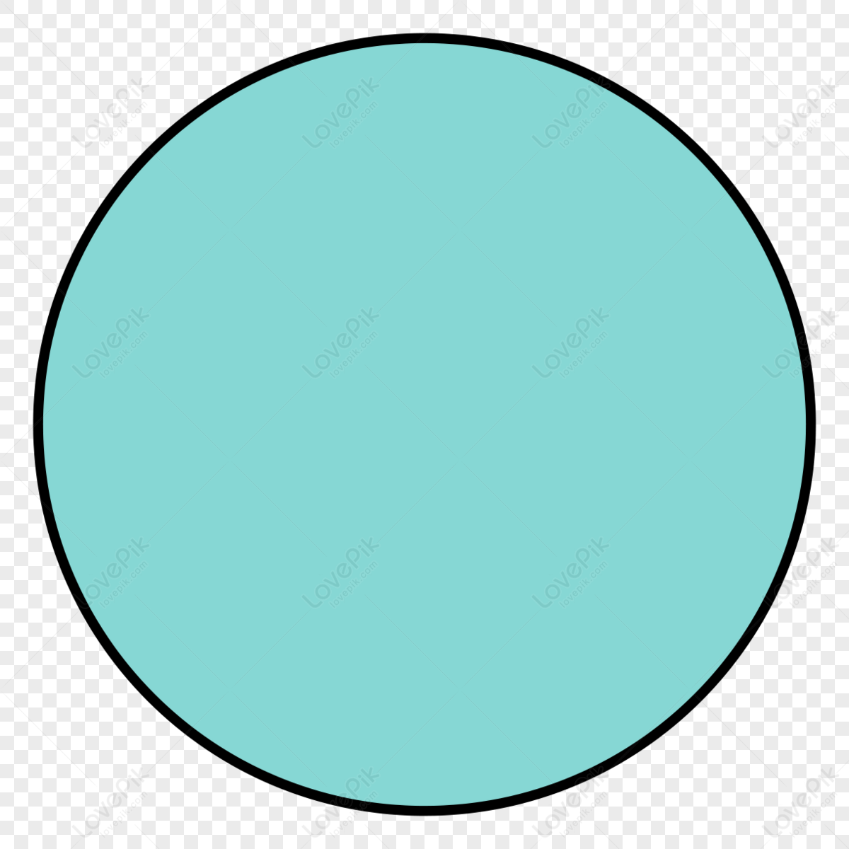 Light Blue Circle Clipart,frame,shape,decoration Free PNG And Clipart ...