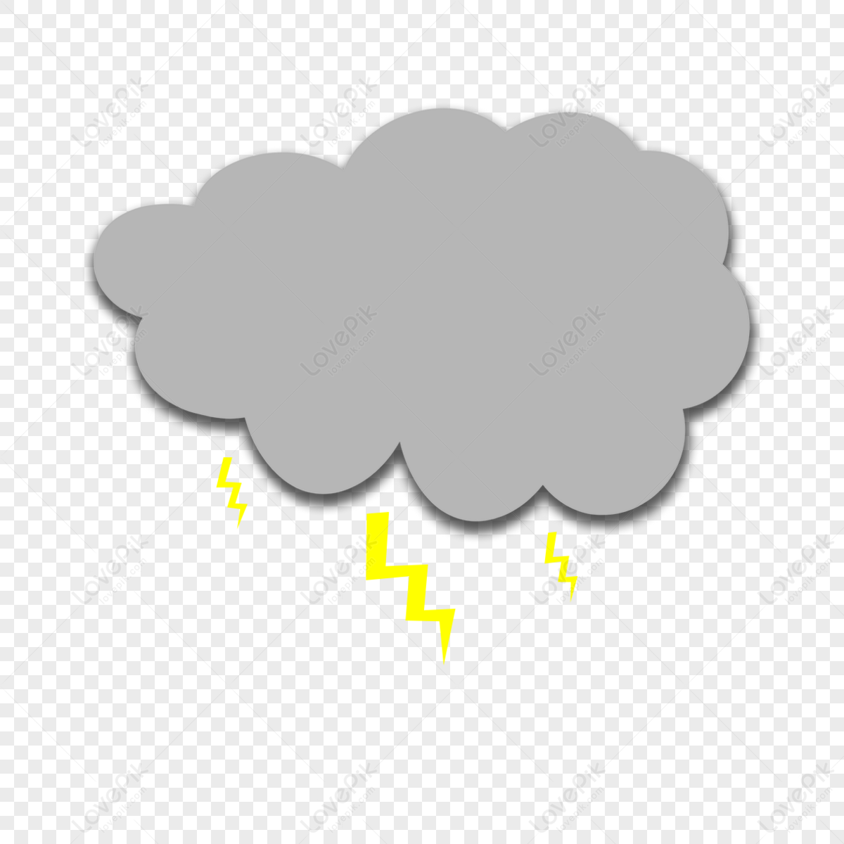 Lightning Dark Cloud Clouds Clip Art,gray,the Weather PNG Free Download ...