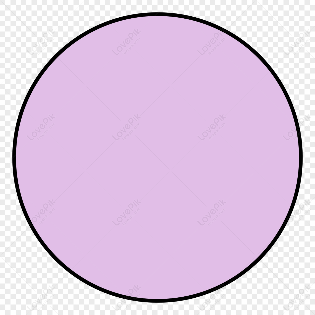 Lilac Circle Clipart,shapes,map,decoration PNG Transparent Background ...