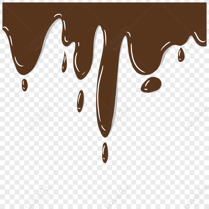 Liquid Chocolate Drop,set,sauce,white Free PNG And Clipart Image For ...