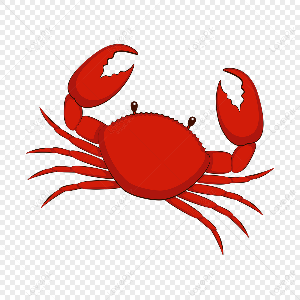 Marine Food Material Vector Crab Crab Clipart,crawling Crab,food