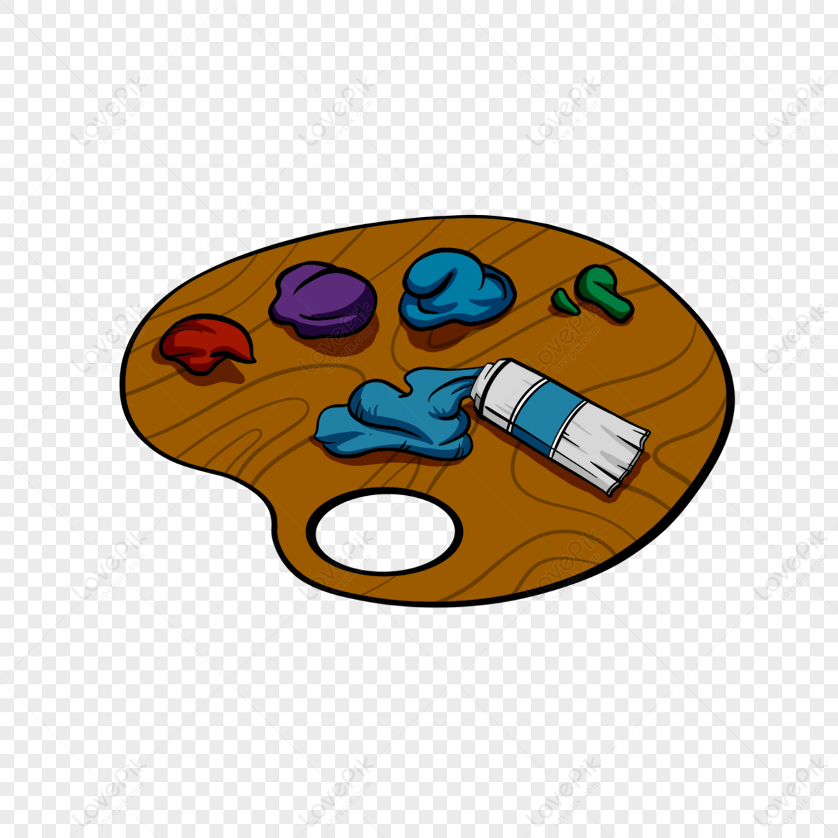 Paint Board PNG Picture, Hd Simple Drawing Paint Board, Paint Clipart, Art,  Pigment Board PNG Image For Free Download