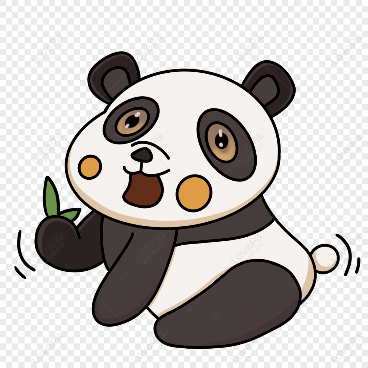 Cute Kawaii Tumblr Adorible Pan Panda Freetoedit - Cute Kawaii, HD Png  Download, png download, transparent png image