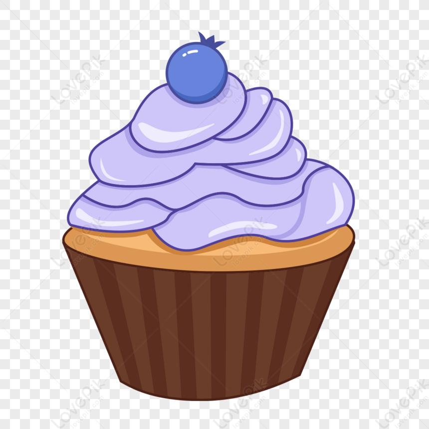 Purple Blueberry Cupcakes Clipart,paper Tray,purple Light,blueberries ...