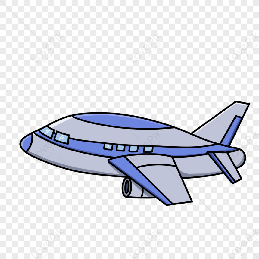 Airplane Clipart Small Plane,aircraft,blue,gray PNG Image Free Download ...