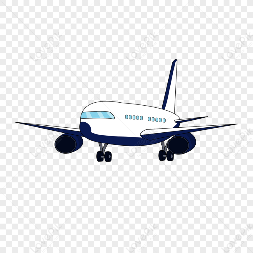 Airplane Taxiing Clipart,take Off,slide,landing PNG White Transparent ...