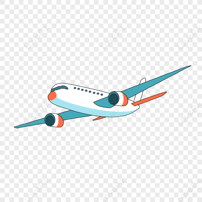 Airport Airplane Clip Art,red Blue,red And Blue,flight Free PNG And ...