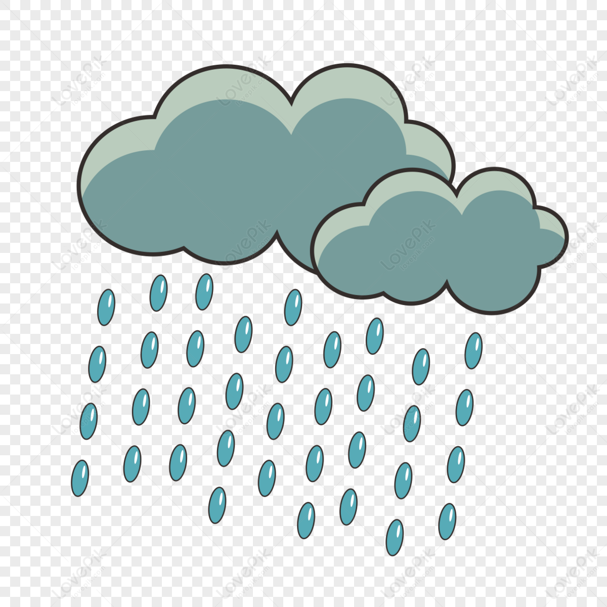 Pouring Rain PNG Images With Transparent Background | Free Download On ...