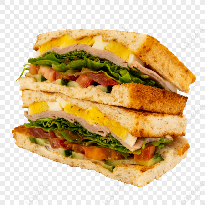 Double Sandwich,eat,toast,afternoon Tea PNG Image Free Download And ...