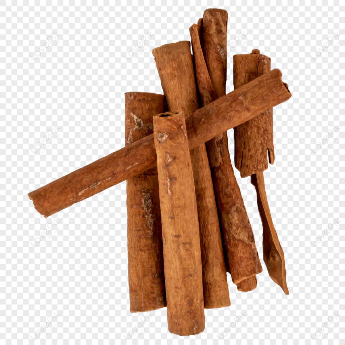 Six sticks. 6 Палочек. Cinnamon PNG.