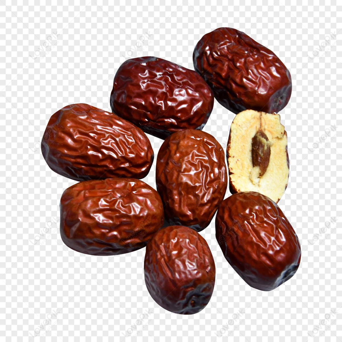 Red Date Slices PNG Images With Transparent Background | Free Download ...