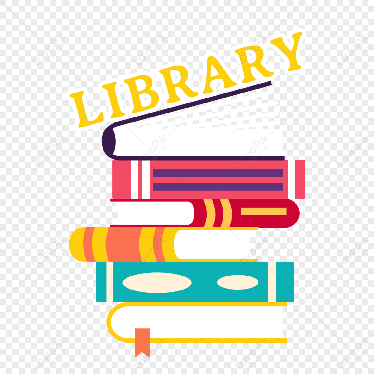 library stroke hand-painted books,literature,reading,read png picture