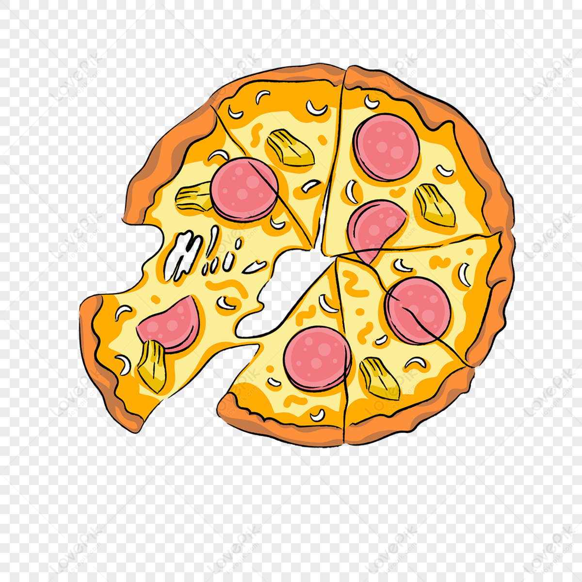 Onion Pizza PNG Images With Transparent Background | Free Download On ...