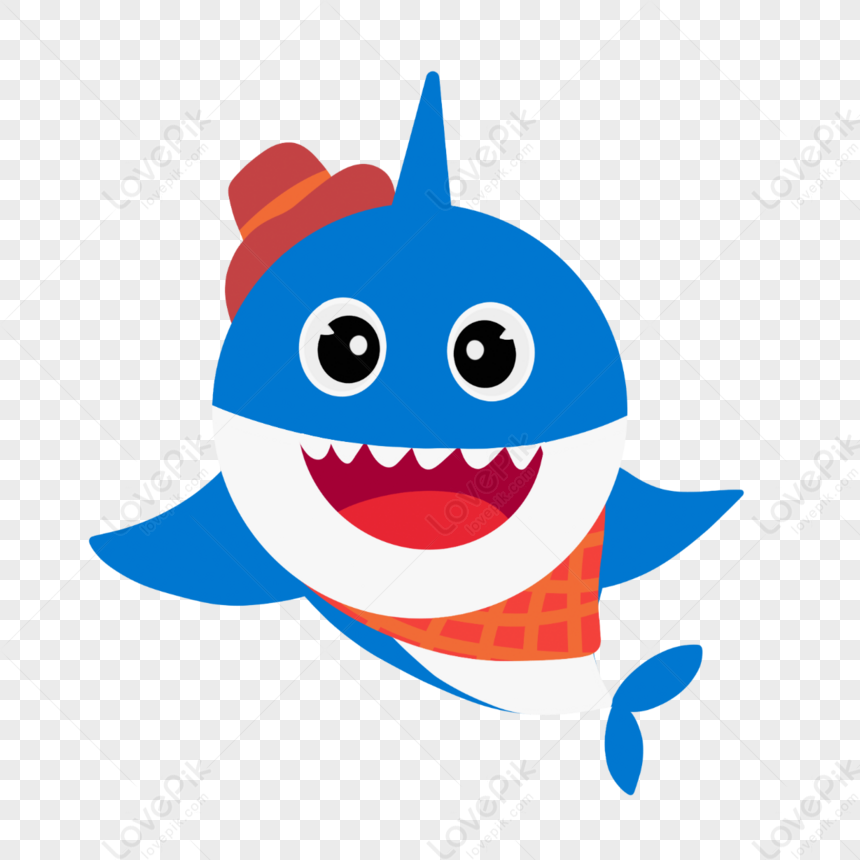 Blue Baby Shark Clipart,astrological,vektor,cute Free PNG And Clipart ...