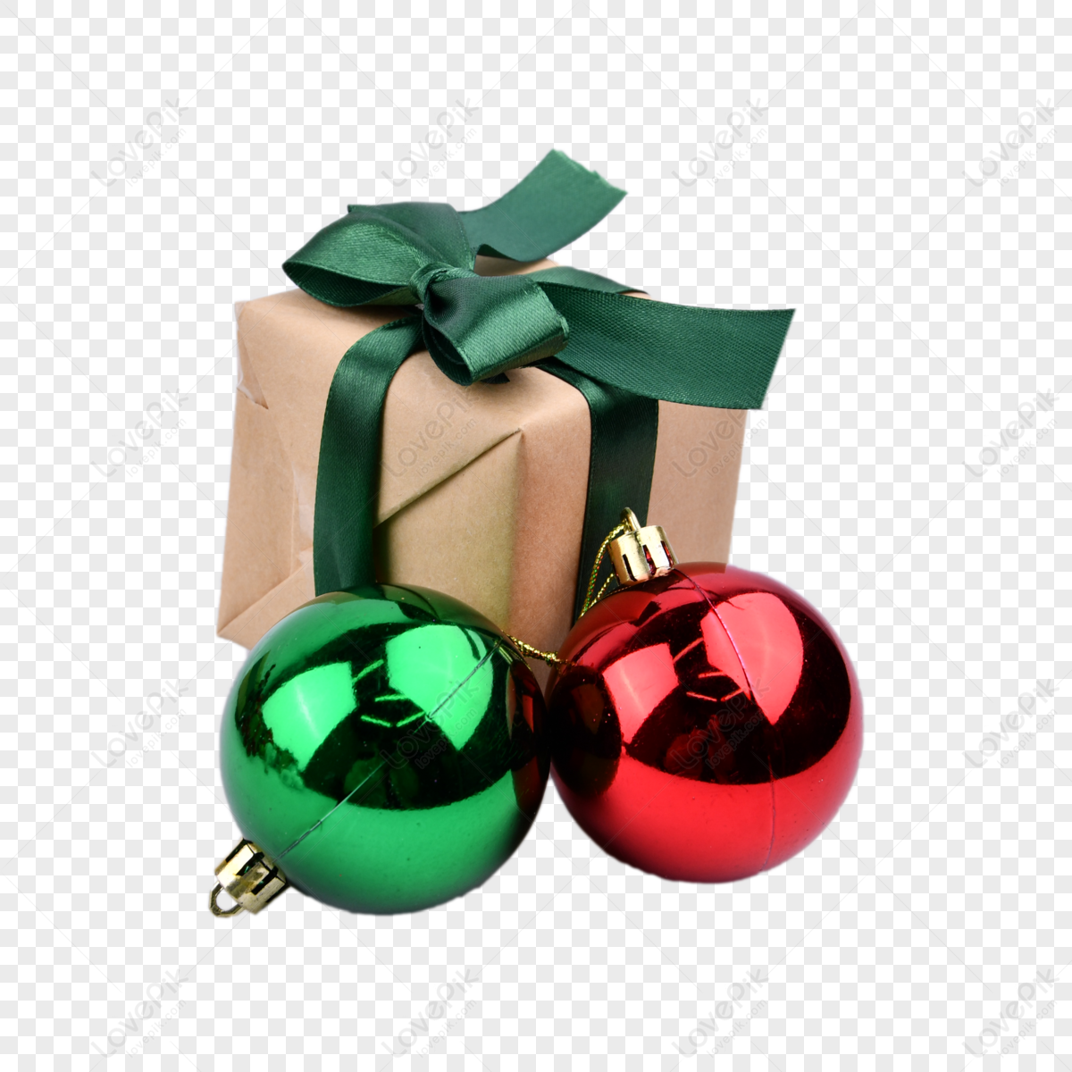Fiocco verde e fiocco vettoriale con nastro per decorazioni natalizie e di  compleanno