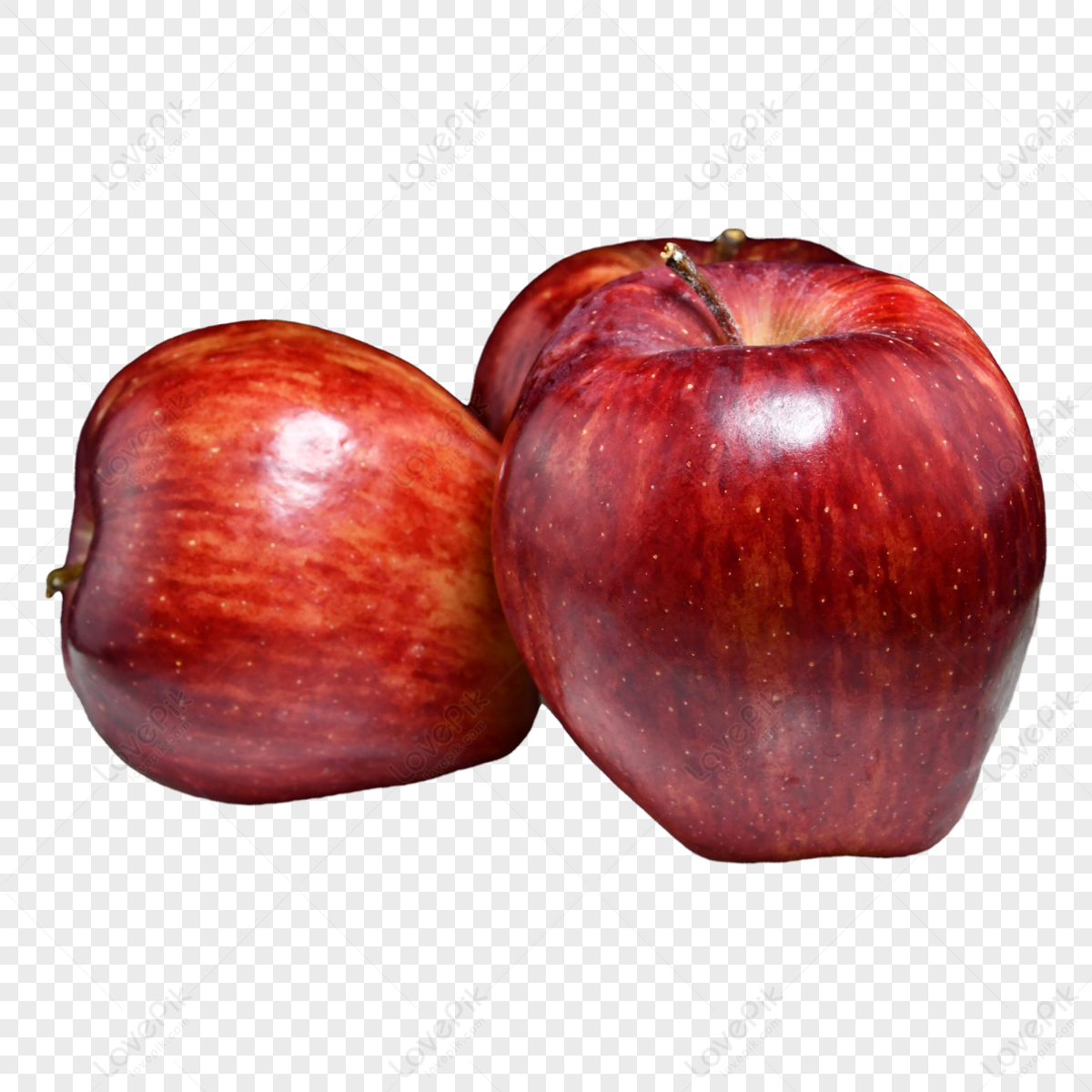 Image fruit - red apple - free printable images - Img 27812.